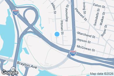 Map image of the property - 614 Alden St