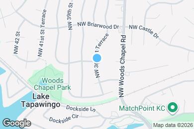 Map image of the property - 500 NW 36th St Terrace