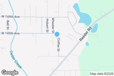 Map image of the property - 14508 Colfax St