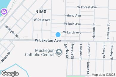 Map image of the property - 1160 W Laketon Ave