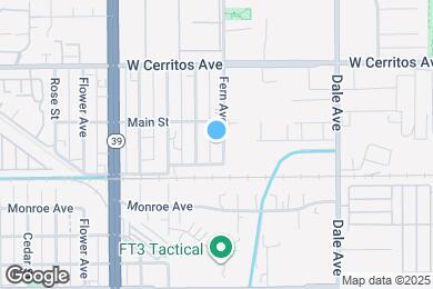 Map image of the property - 10661 Fern Ave