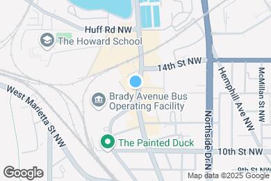 Map image of the property - 1100 Howell Mill Rd NW