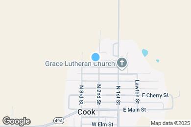 Map image of the property - 201 W Dewey St