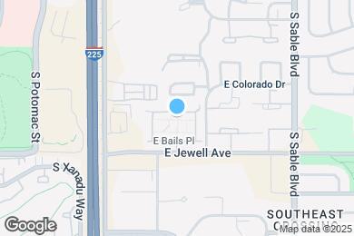 Map image of the property - 14012 E Utah Cir