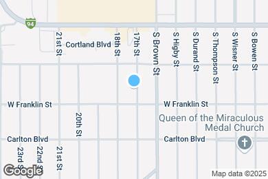 Map image of the property - 328 17th St