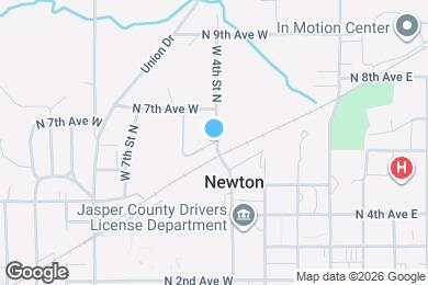 Map image of the property - 605 W 4th St N