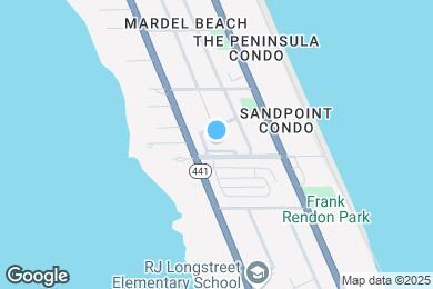 Map image of the property - 118 Florida Shores Blvd