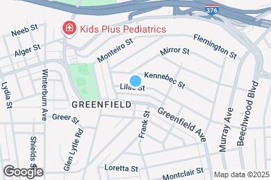 Map image of the property - 834 Lilac St