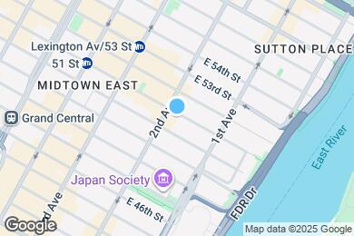 Map image of the property - 306 E 51st St
