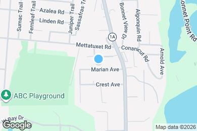 Map image of the property - 25 Marian Ave