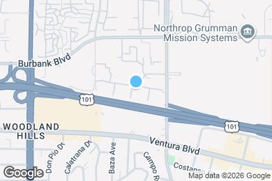Map image of the property - 5525 Canoga Ave