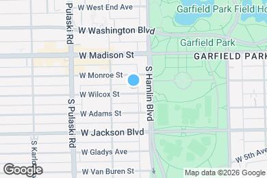 Map image of the property - 3822 W Wilcox St