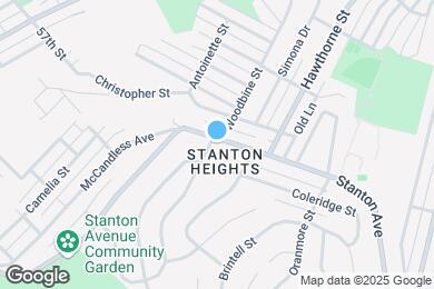 Map image of the property - 4502 Stanton Ave