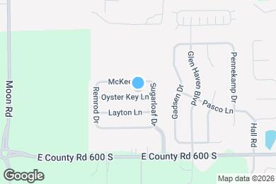 Map image of the property - 6452 Oyster Key Ln