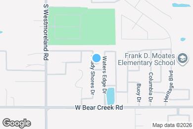 Map image of the property - 1510 Shady Shores Dr