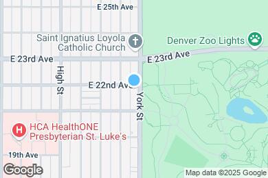 Map image of the property - 2260 E 22nd Ave