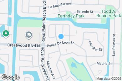 Map image of the property - 283 Ponce De Leon St