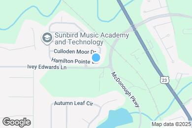 Map image of the property - 371 Hamilton Pointe Dr