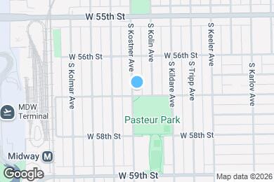 Map image of the property - 5655 S Kostner Ave