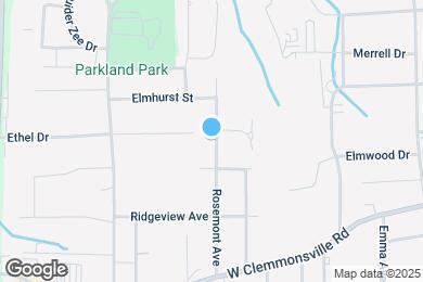 Map image of the property - 3350 Rosemont Ave