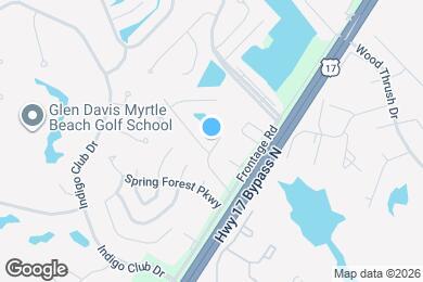 Map image of the property - 135 Carolina Oaks Dr