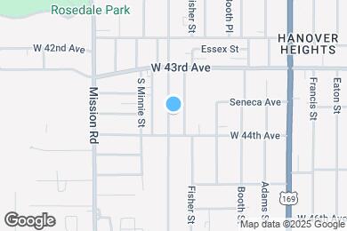 Map image of the property - 4339 Lloyd St