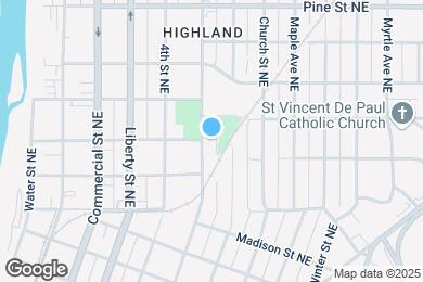 Map image of the property - 1980 Broadway St NE
