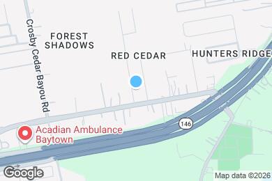 Map image of the property - 3218 Red Cedar Dr