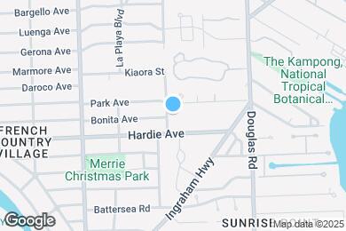 Map image of the property - 4191 Braganza Ave