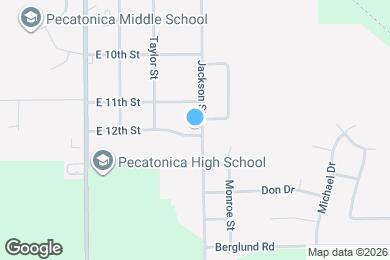 Map image of the property - 1231 Jackson St