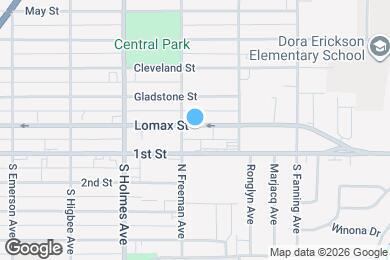 Map image of the property - 624 Lomax St