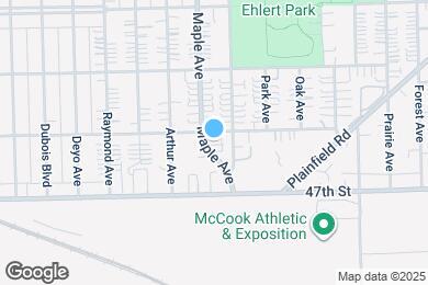 Map image of the property - 4605 Maple Ave