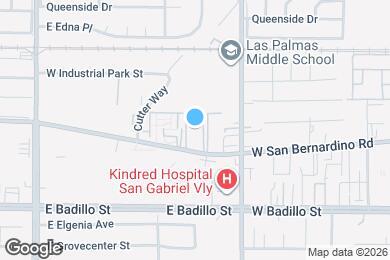 Map image of the property - 1375 W San Bernardino Rd