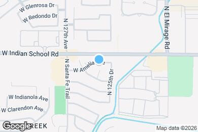 Map image of the property - 12577 W Amelia Ave
