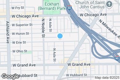 Map image of the property - 1310 W Erie St