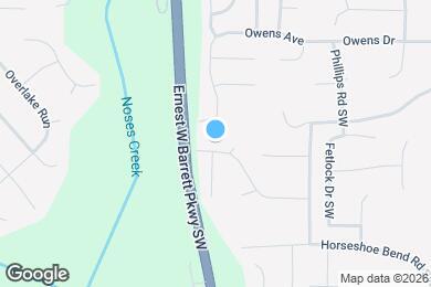 Map image of the property - 2728 Horseshoe Creek Dr