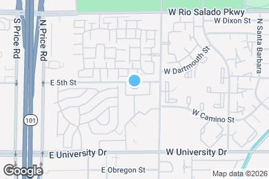Map image of the property - 2446 E 5th Pl