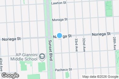 Map image of the property - 1815 35th Ave