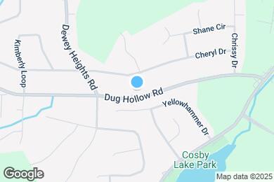 Map image of the property - 5818 Dug Hollow Rd