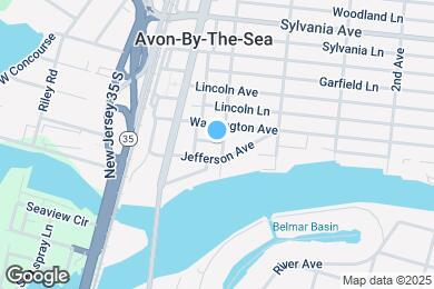 Map image of the property - 105 Fifth Ave