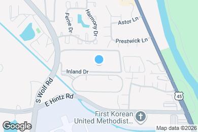 Map image of the property - 404 Inland Dr