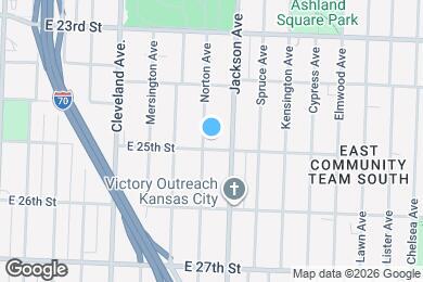 Map image of the property - 2447 Norton Ave