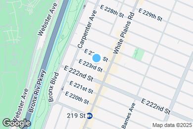 Map image of the property - 673 E 223rd St