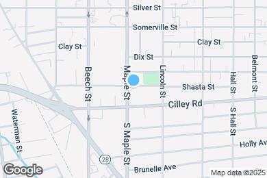 Map image of the property - 395 Shasta St