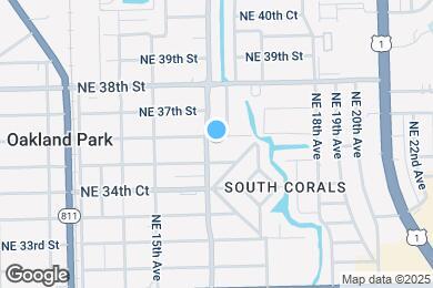 Map image of the property - 1616 NE 36th St