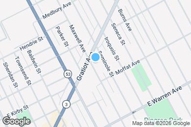 Map image of the property - 5378 Maxwell Ave