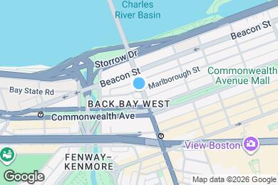 Map image of the property - 424 Marlborough St