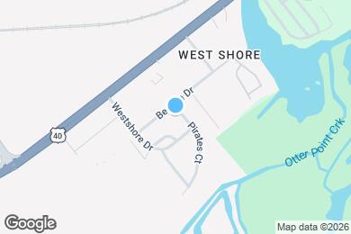 Map image of the property - 1018 Pirates Court