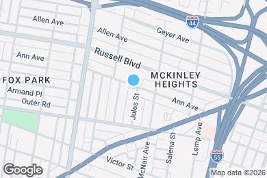 Map image of the property - 2203 Jules St