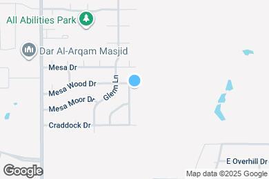 Map image of the property - 2110 Mesa Wood Dr